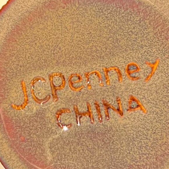 Vintage JCPenney Footed Drip Glaze Stoneware  Mug ~ Hygge ~ JC Penney - Picture 13 of 13